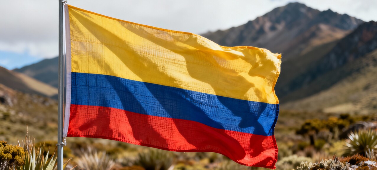 De Colombiaanse vlag