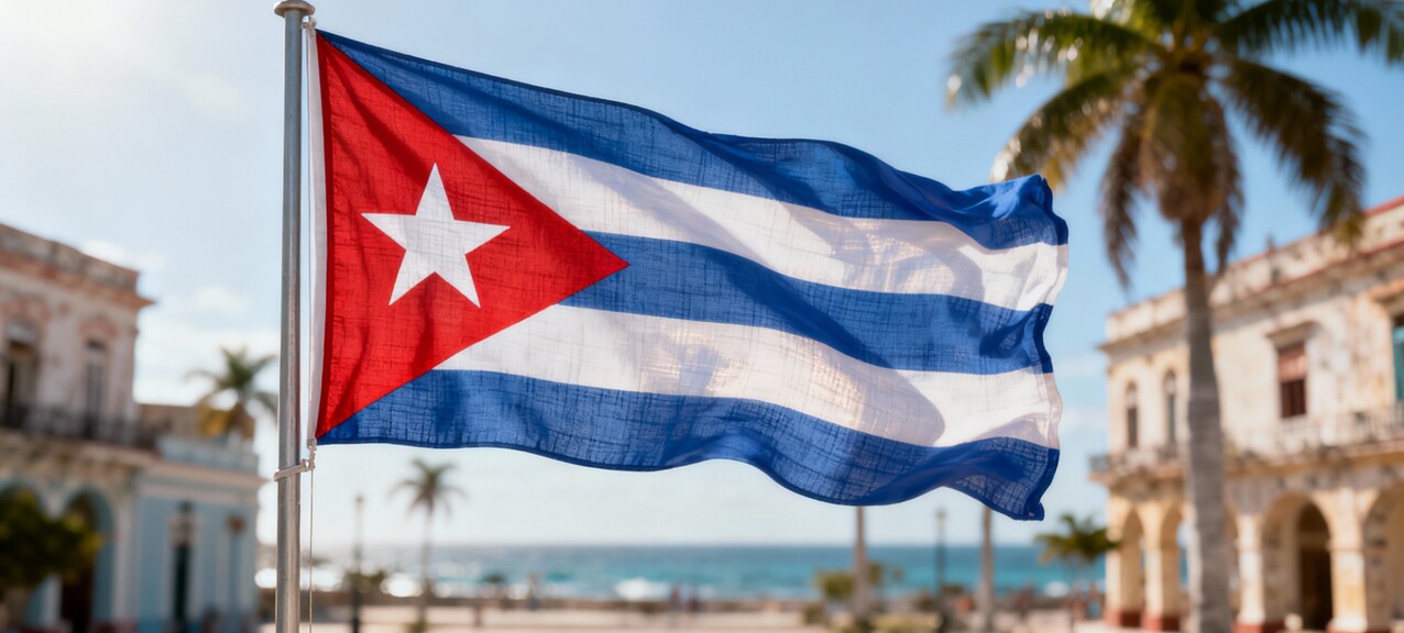 De Cubaanse vlag