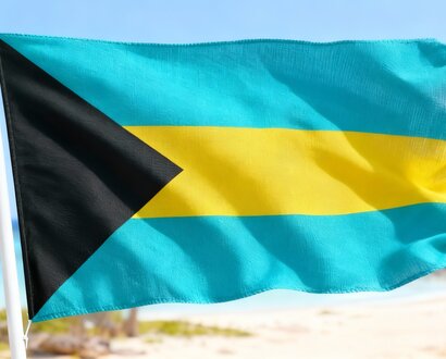 De Bahamas vlag