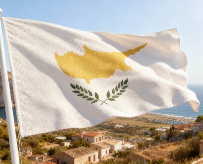 De Cypriotische vlag