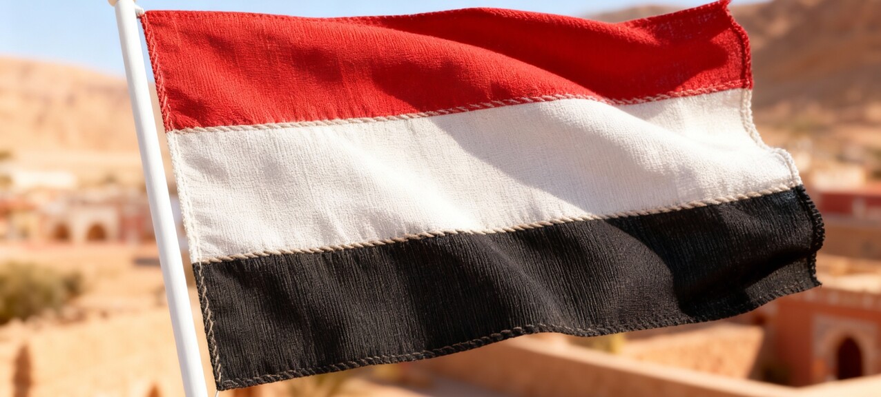 De Jemenitische vlag
