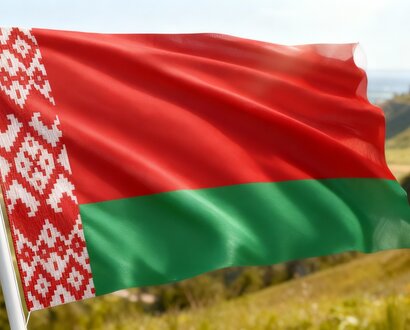 De Wit-Russische vlag