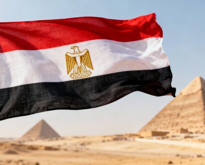 De Egyptische vlag