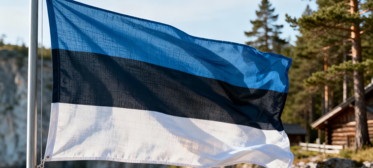 De Estlandse vlag<br />
<br />
De