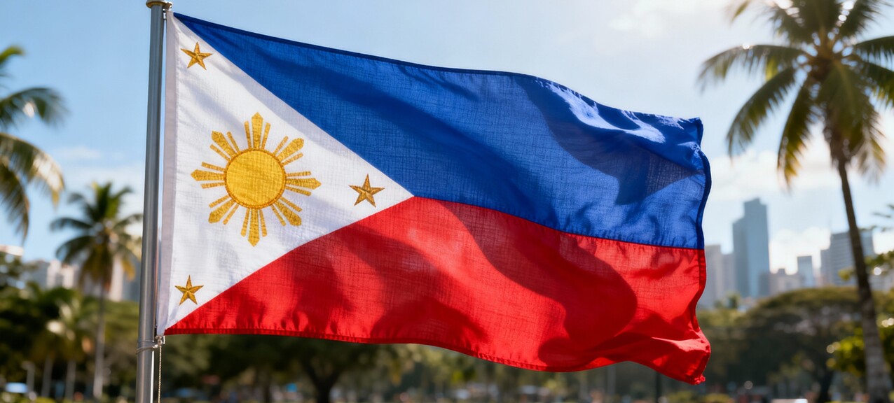 De Filipijnse vlag