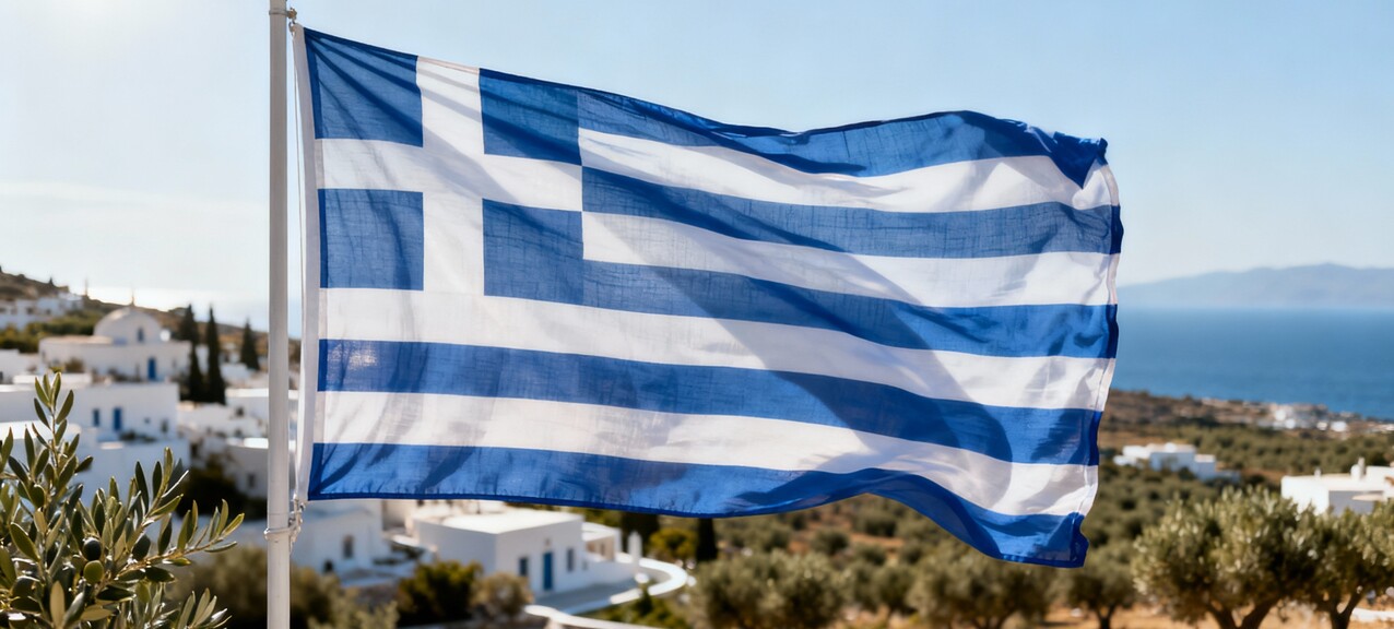 De Griekse vlag