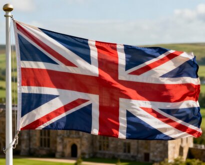 De vlag van Groot-Brittannië