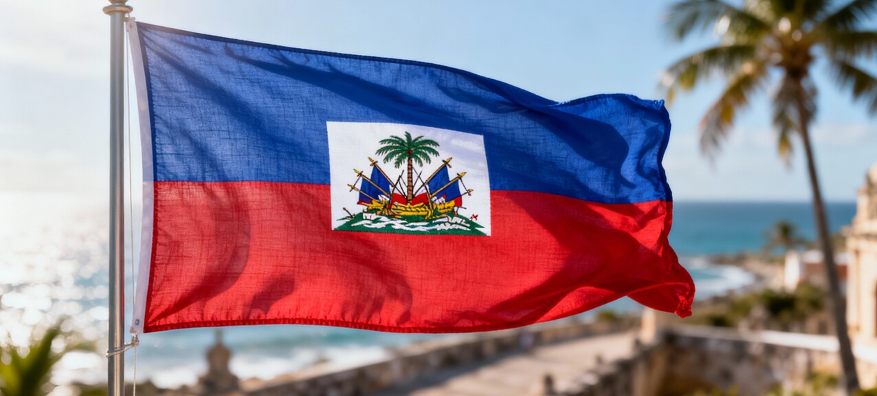 De Haïtiaanse vlag
