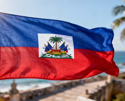 De Haïtiaanse vlag