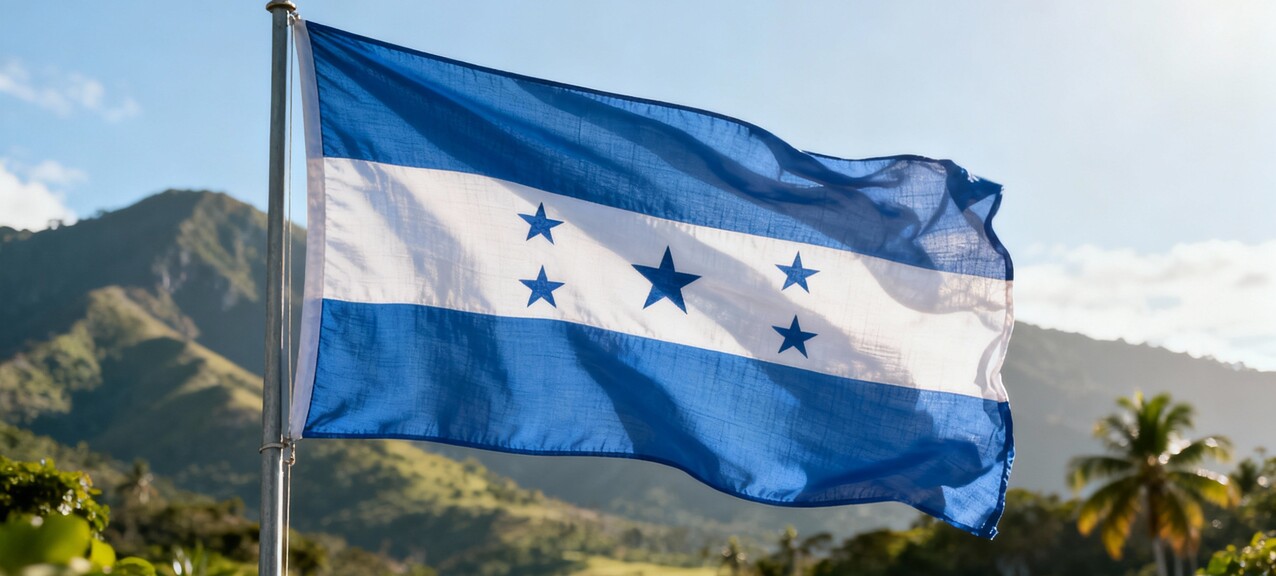 De Hondurese vlag