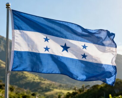 De Hondurese vlag