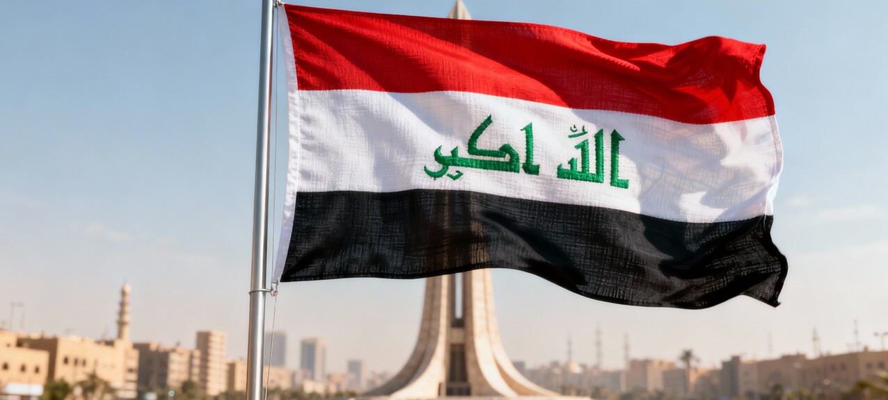 De Iraakse vlag