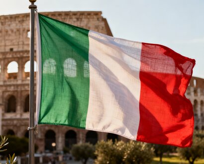 De Italiaanse vlag