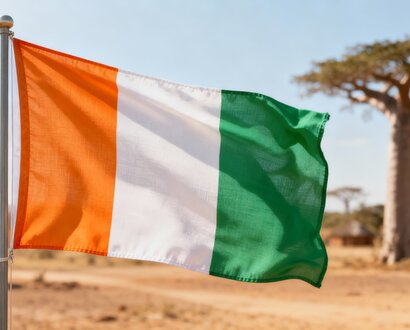 De Ivoriaanse vlag