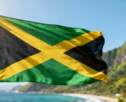 De Jamaicaanse vlag
