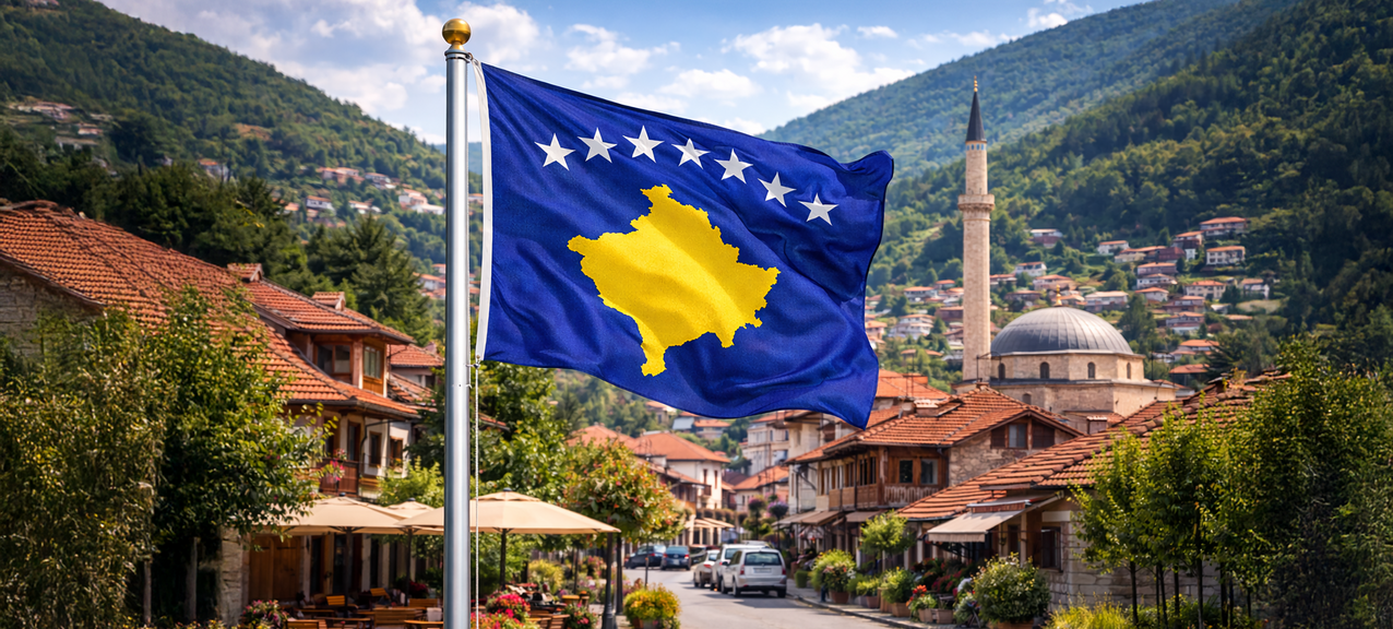 De Kosovo vlag