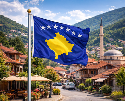 De Kosovo vlag