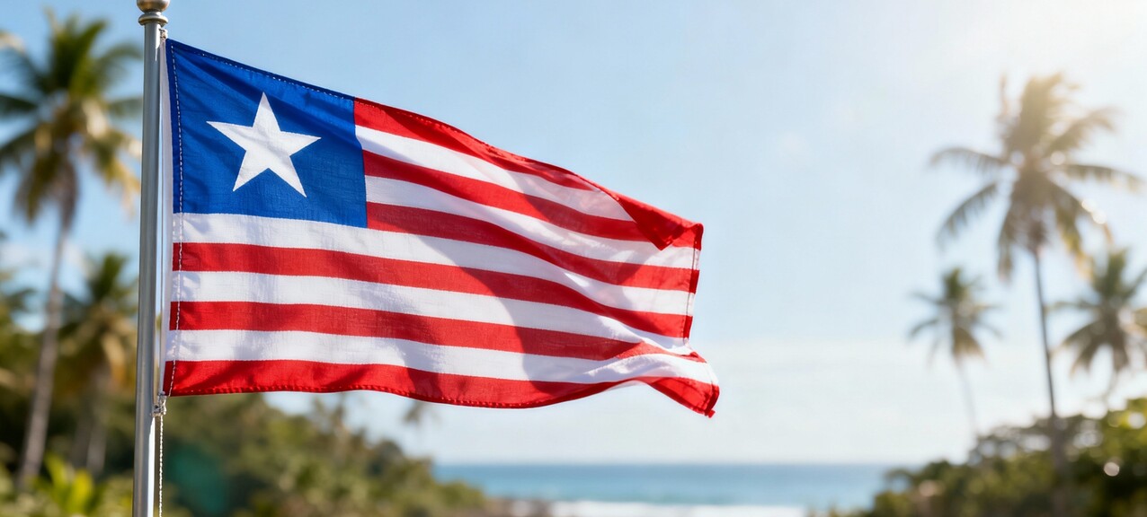 De Liberiaanse vlag