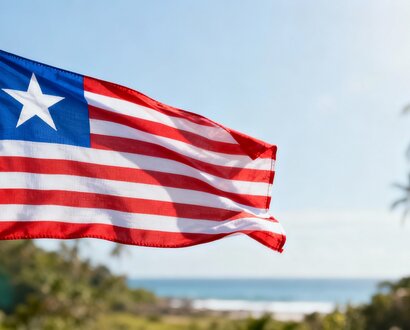 De Liberiaanse vlag