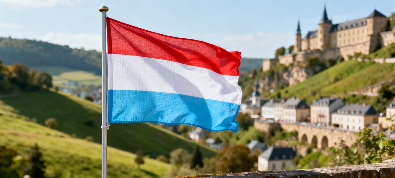 De Luxemburgse vlag