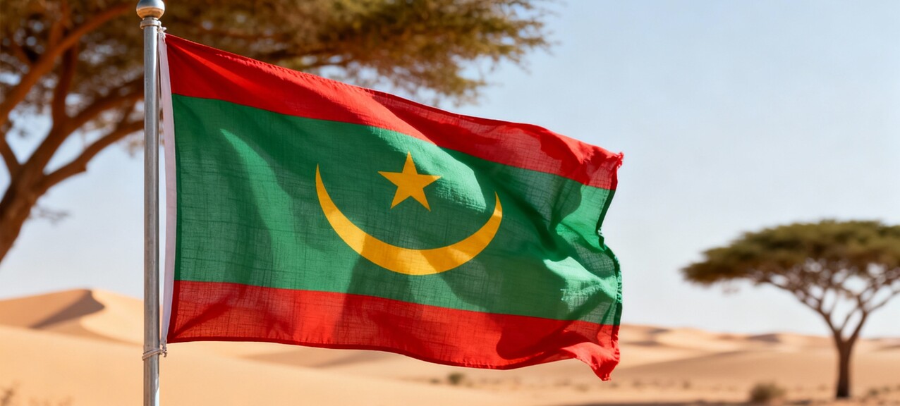 De Mauritaanse vlag