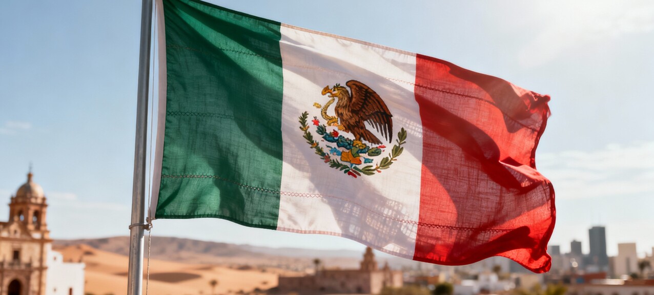 De Mexicaanse vlag