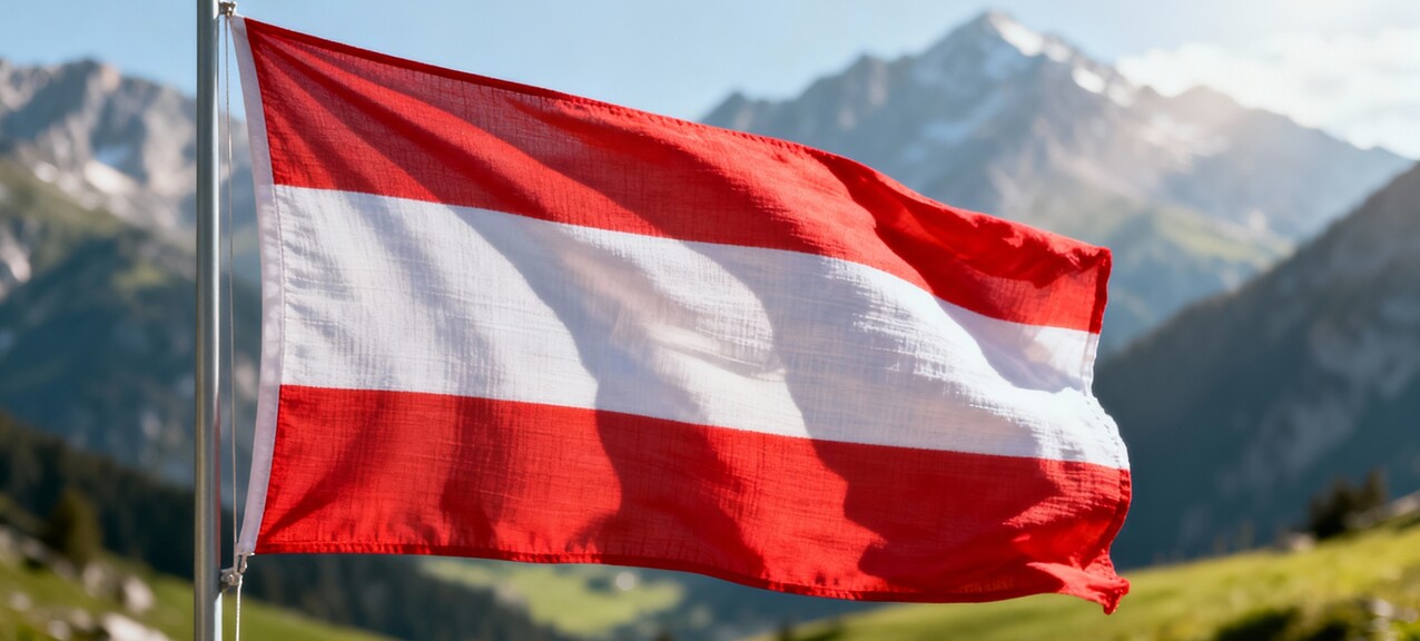 De Oostenrijkse vlag