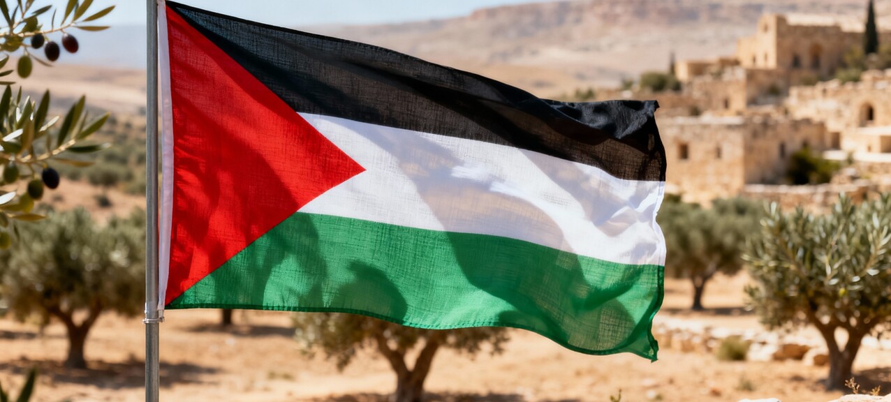 De Palestijnse vlag
