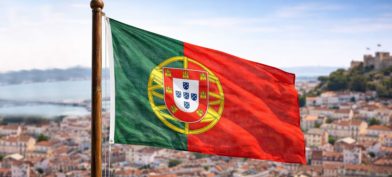 De Portugese vlag