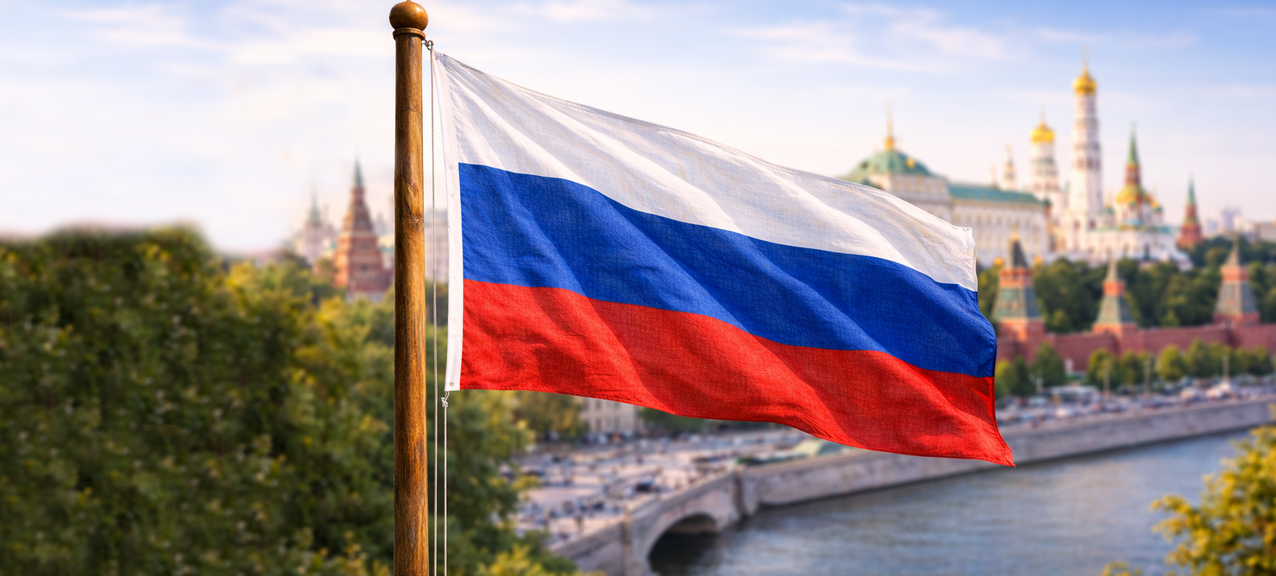 De Russische vlag