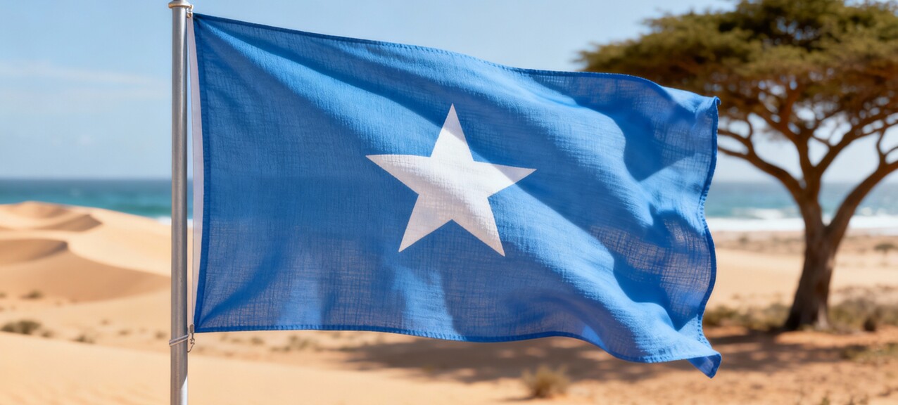 De Somalische vlag