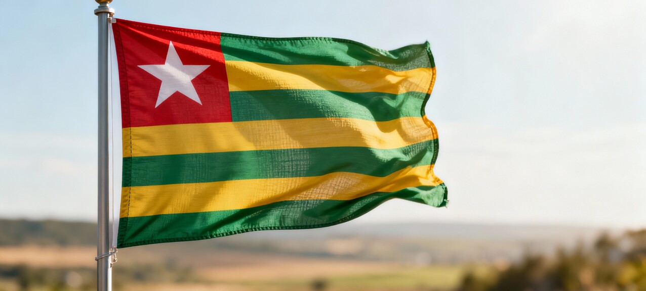 De Togolese vlag