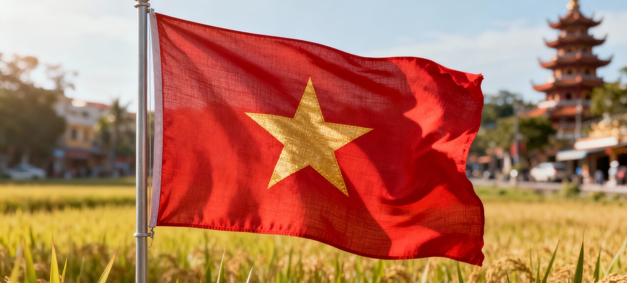 De Vietnam vlag
