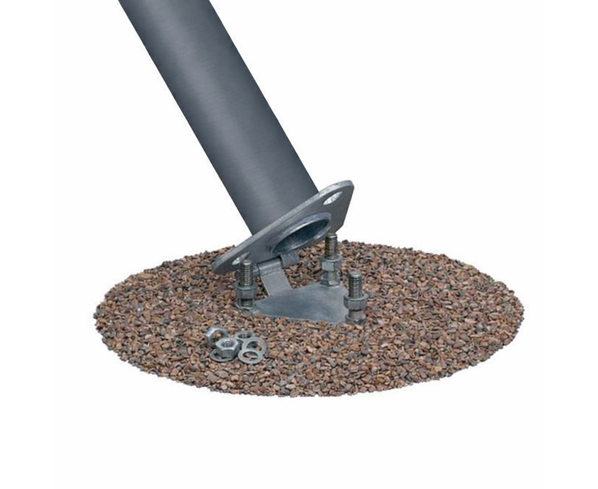 Polyester vlaggenmast 9 meter RAL-kleur