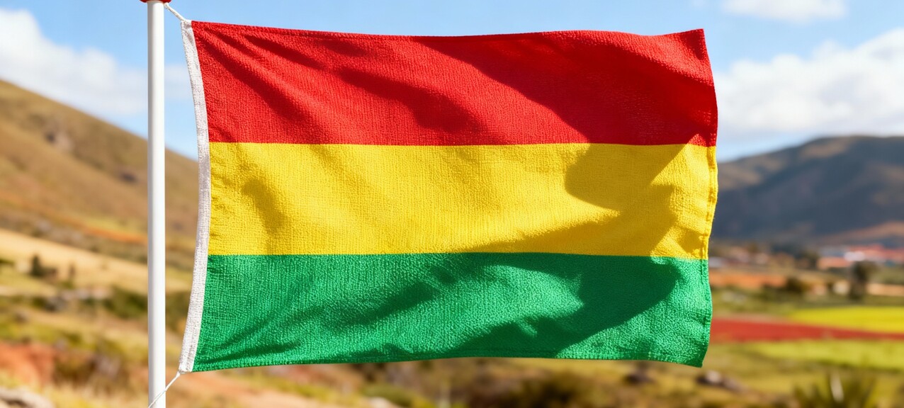 De Boliviaanse vlag