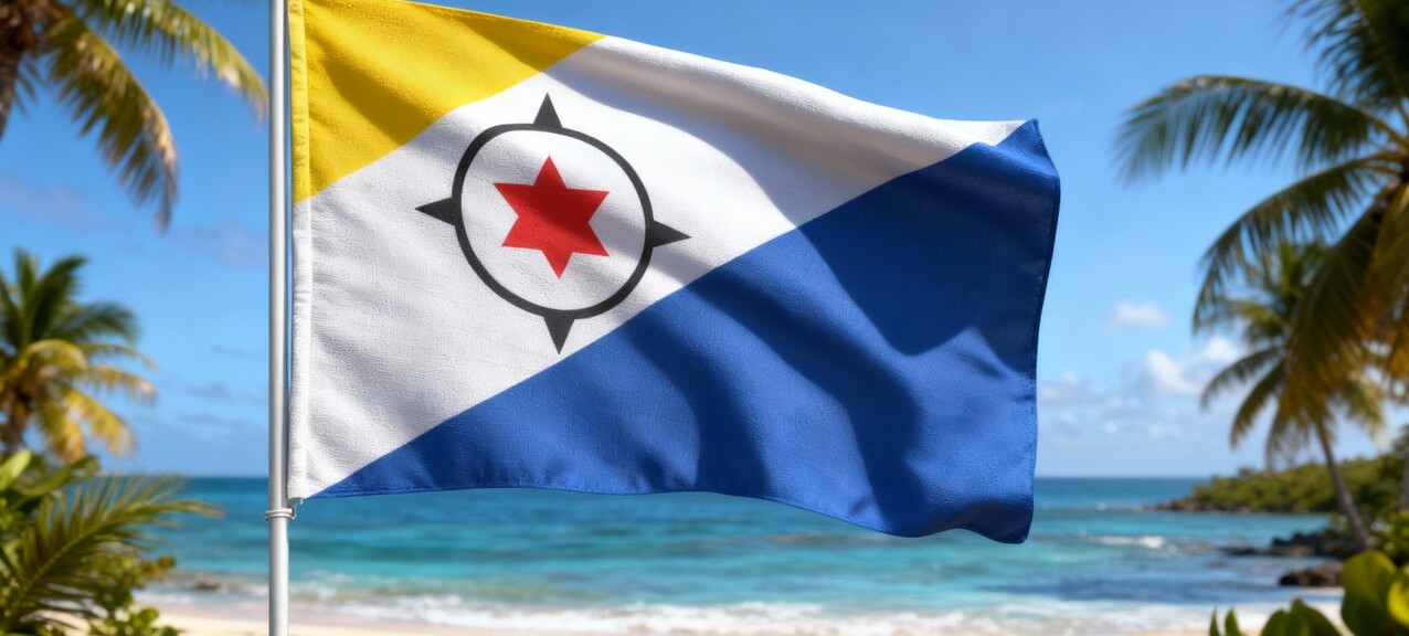 De Bonairiaanse vlag