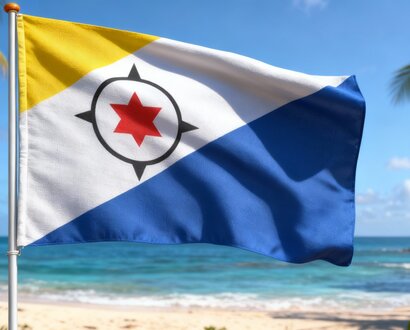 De Bonairiaanse vlag