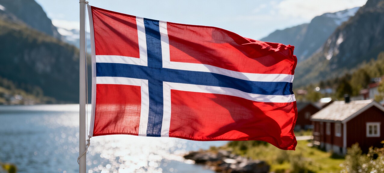 De Noorse vlag
