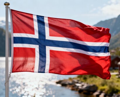 De Noorse vlag