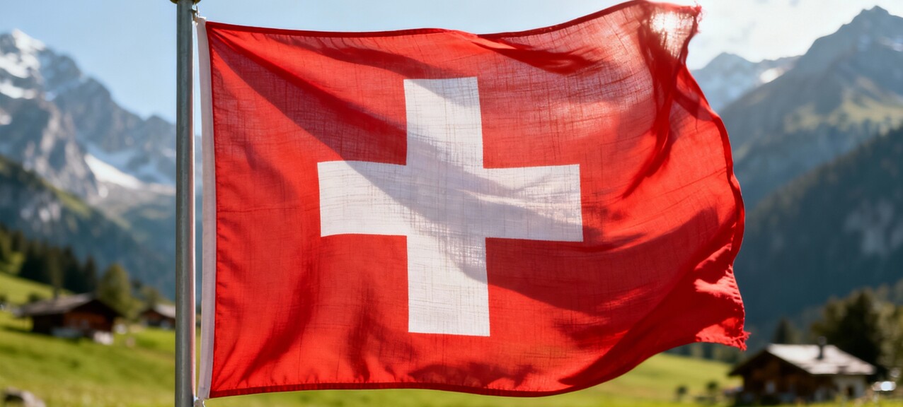 De Zwitserse vlag