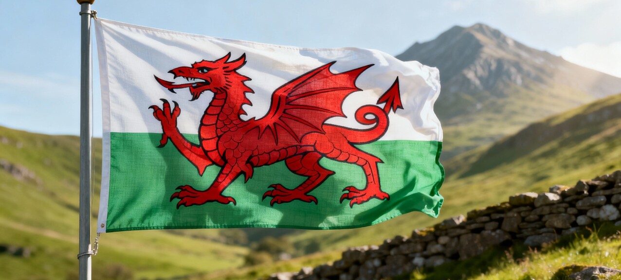 De Welshe vlag