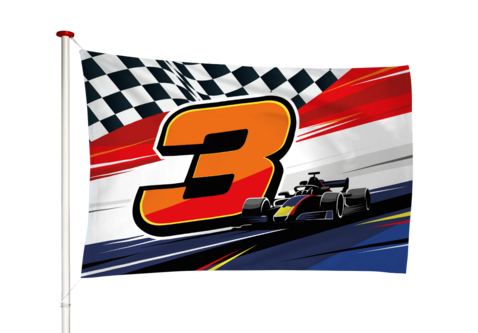 Max 3 Race Vlag