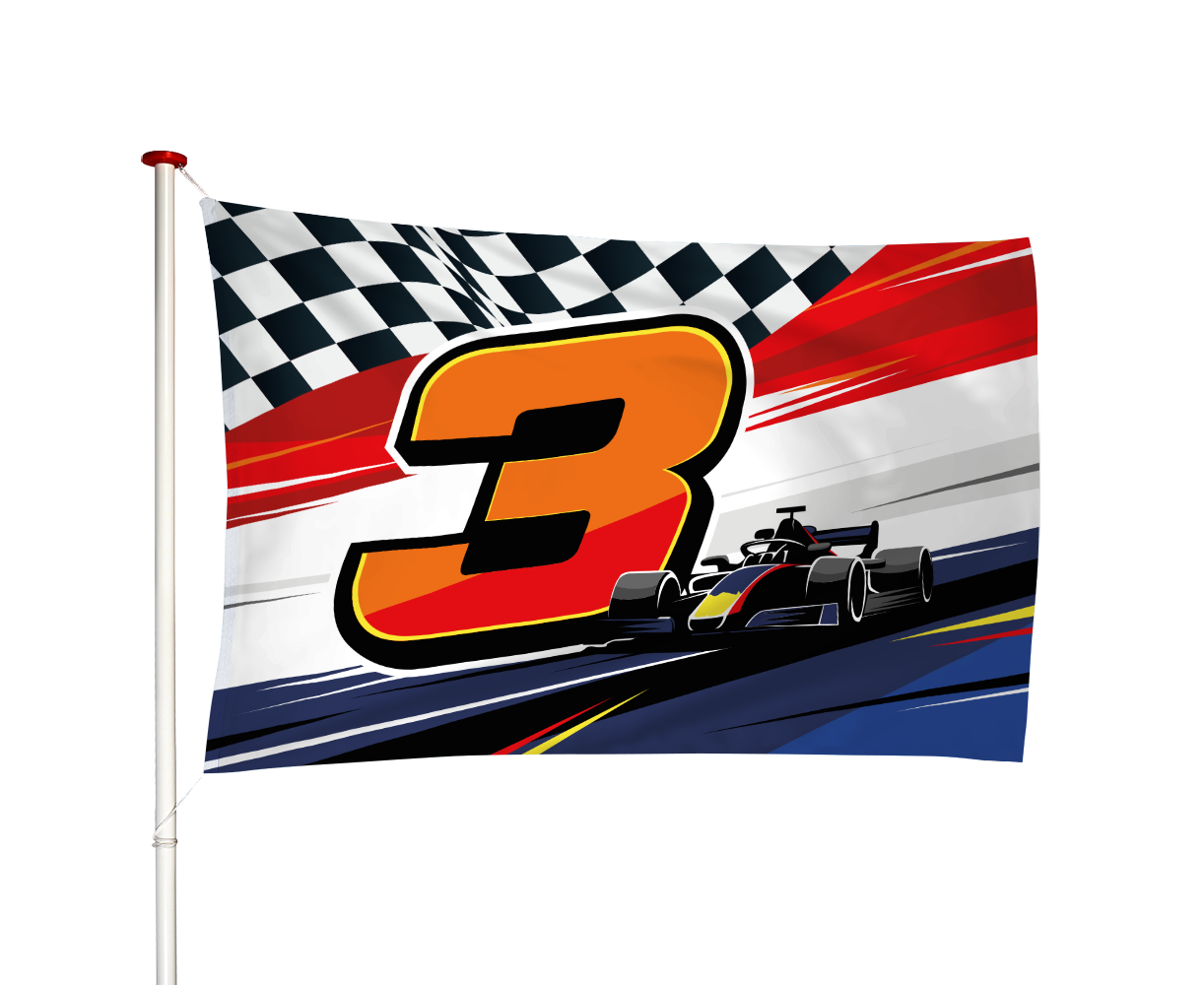 Max 3 Race Vlag