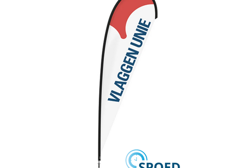 Beachvlag druppel - Spoed