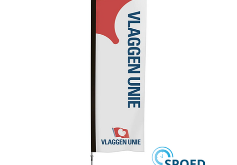 Beachvlag vierkant - Spoed