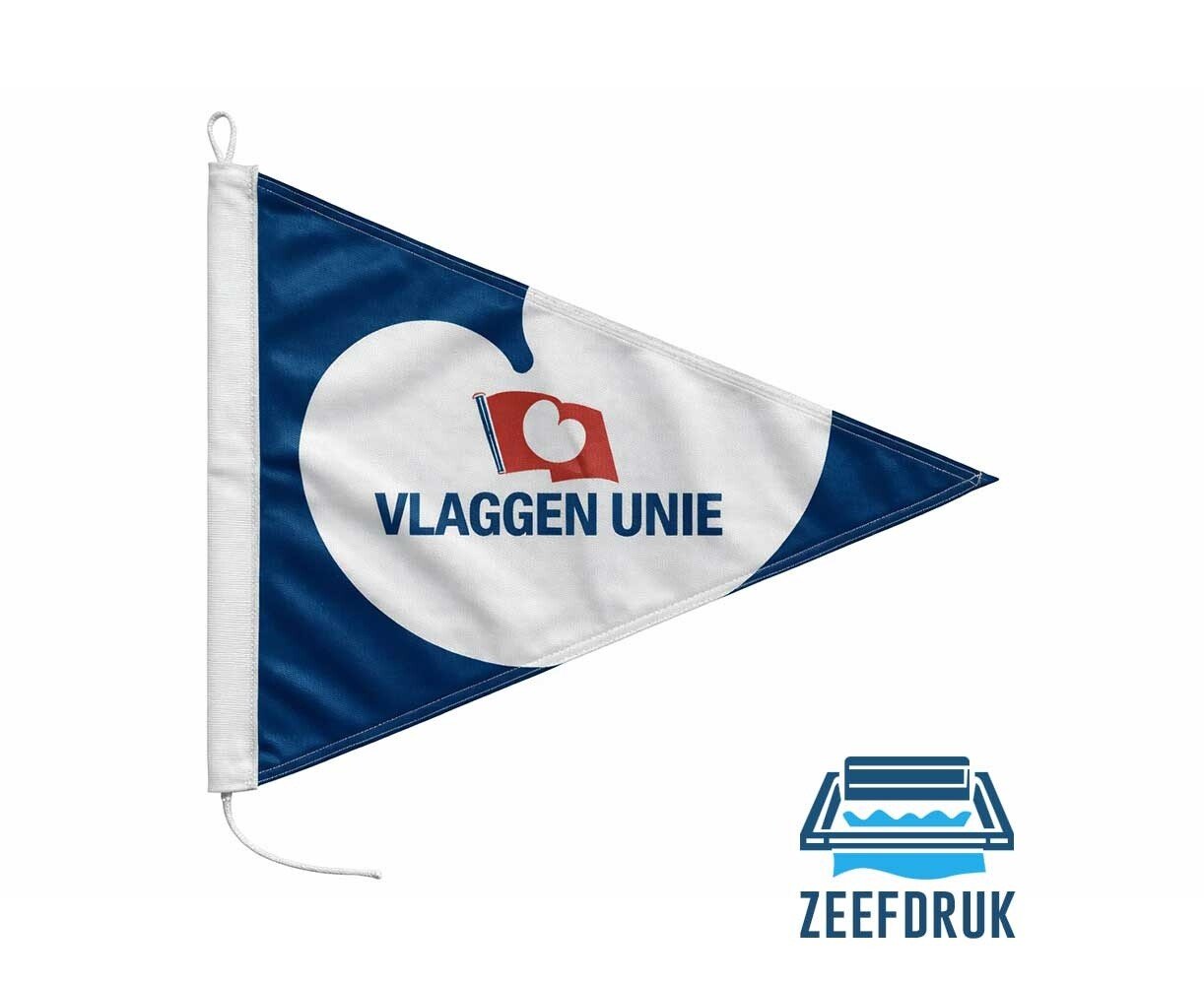 Bootvlag punt - Zeefdruk