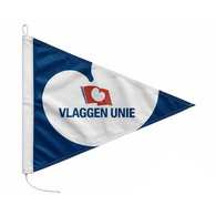 Bedrukte bootvlag punt