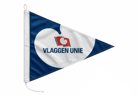 Bedrukte bootvlag punt