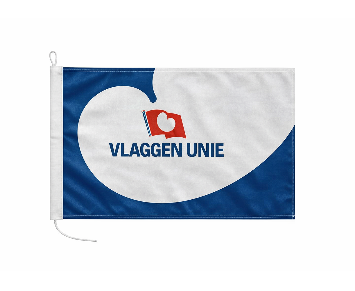 Bedrukte bootvlag recht