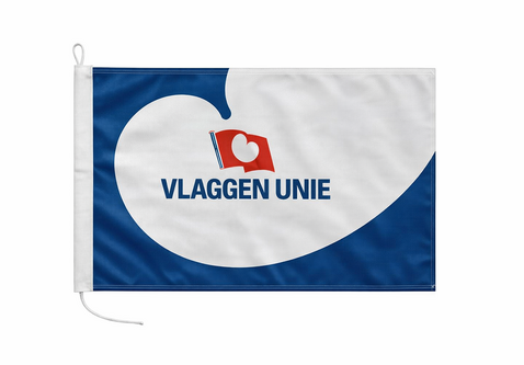 Bedrukte bootvlag recht